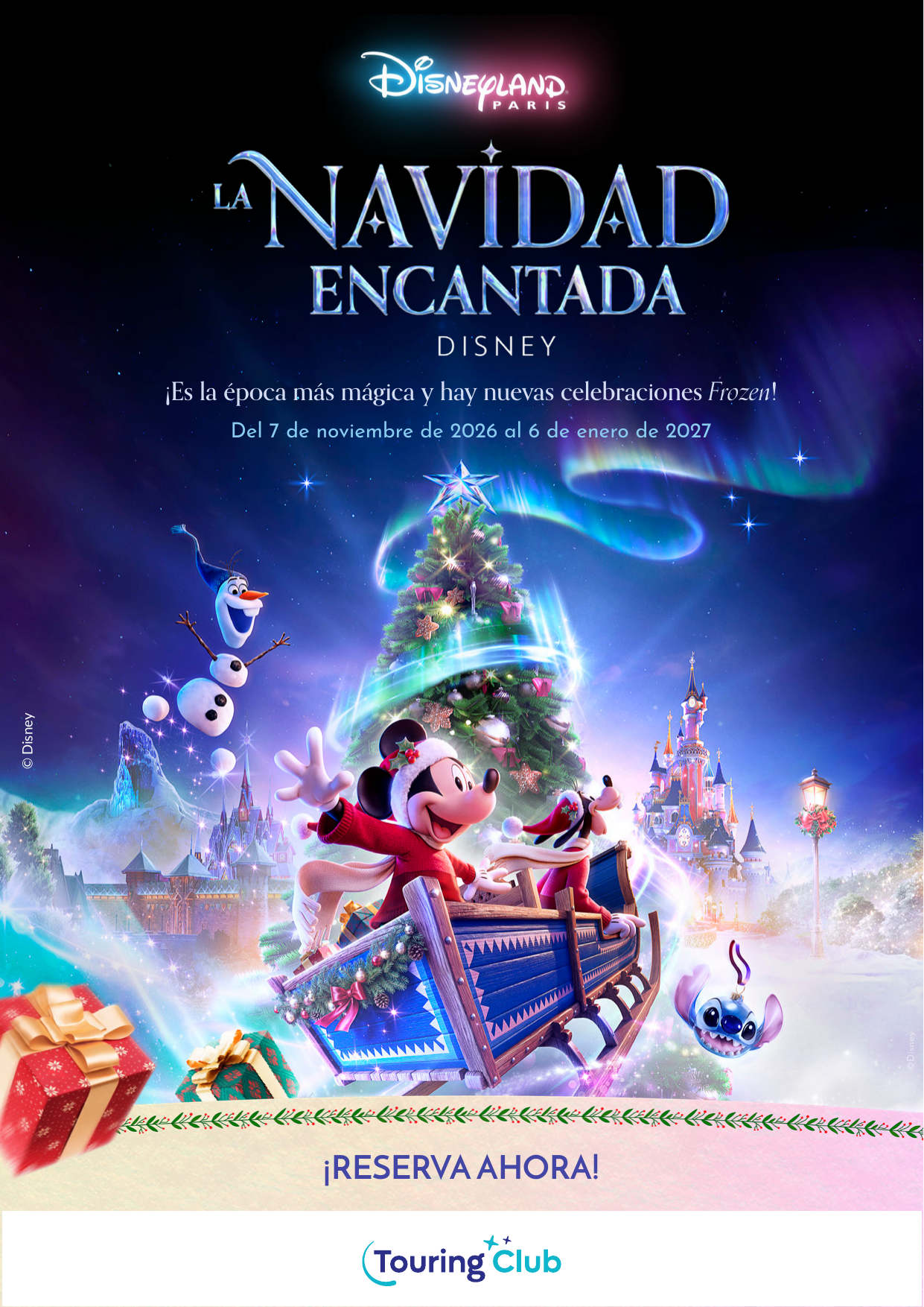 Navidad Encantada Disney 2026